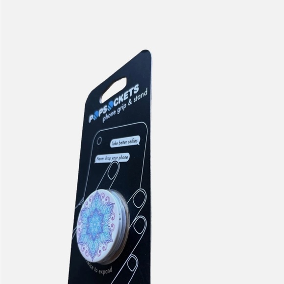 PopSockets Device Stand and Grip - Flower Mandala NWT - Picture 2 of 5